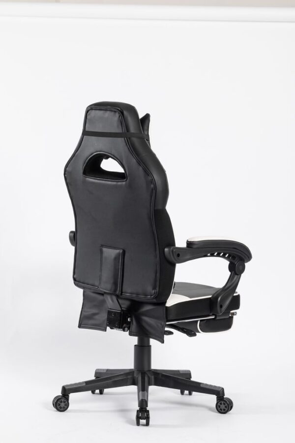 Silla Gamer Edifice Gris | Ergonómica, Reclinable y con Reposapiés Acolchado