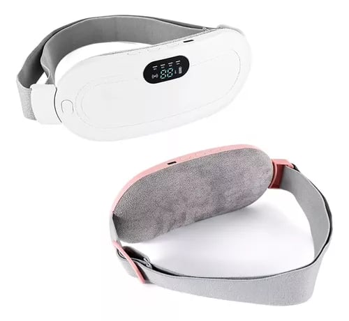 Cinturón Térmico Eléctrico Recargable con Masaje – Alivio Cólicos y Dolor Abdominal