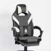 Silla Gamer Edifice Gris | Ergonómica, Reclinable y con Reposapiés Acolchado